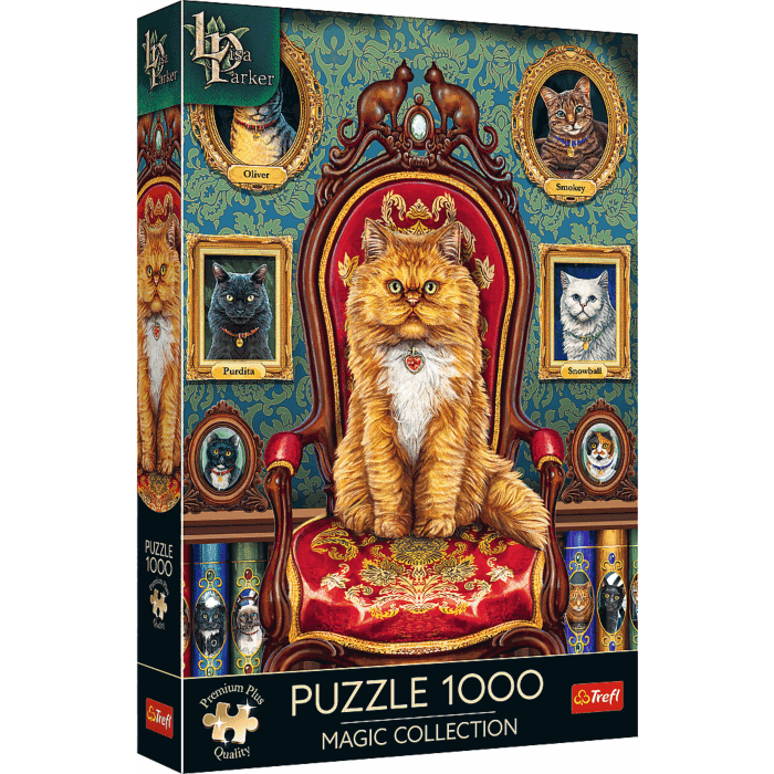 Trefl Magic Collection: Mad About Cats 1000 Piece Puzzle