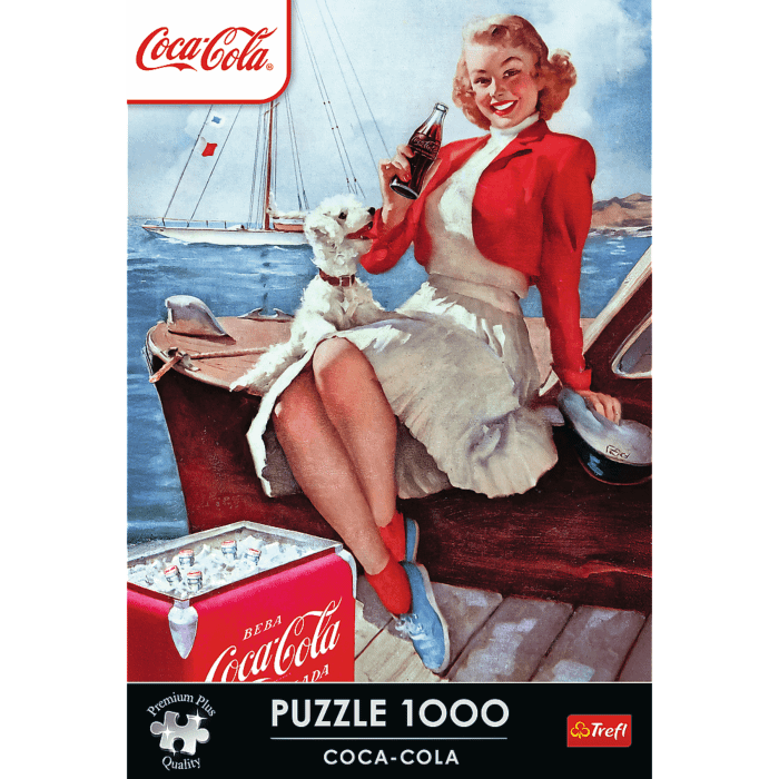 Trefl Coca-Cola: Break Time 1000 Piece Puzzle