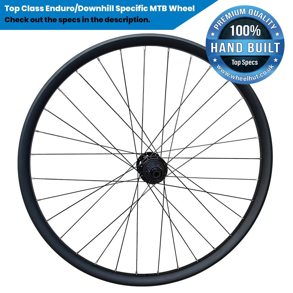 12x150mm 12x157mm Super Boost Thru Axle 27.5" (ETRTO 584x30) Downhill MTB Rear Wheel