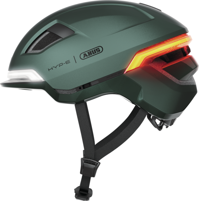 Abus Hyp-E Helmet in Jungle Green