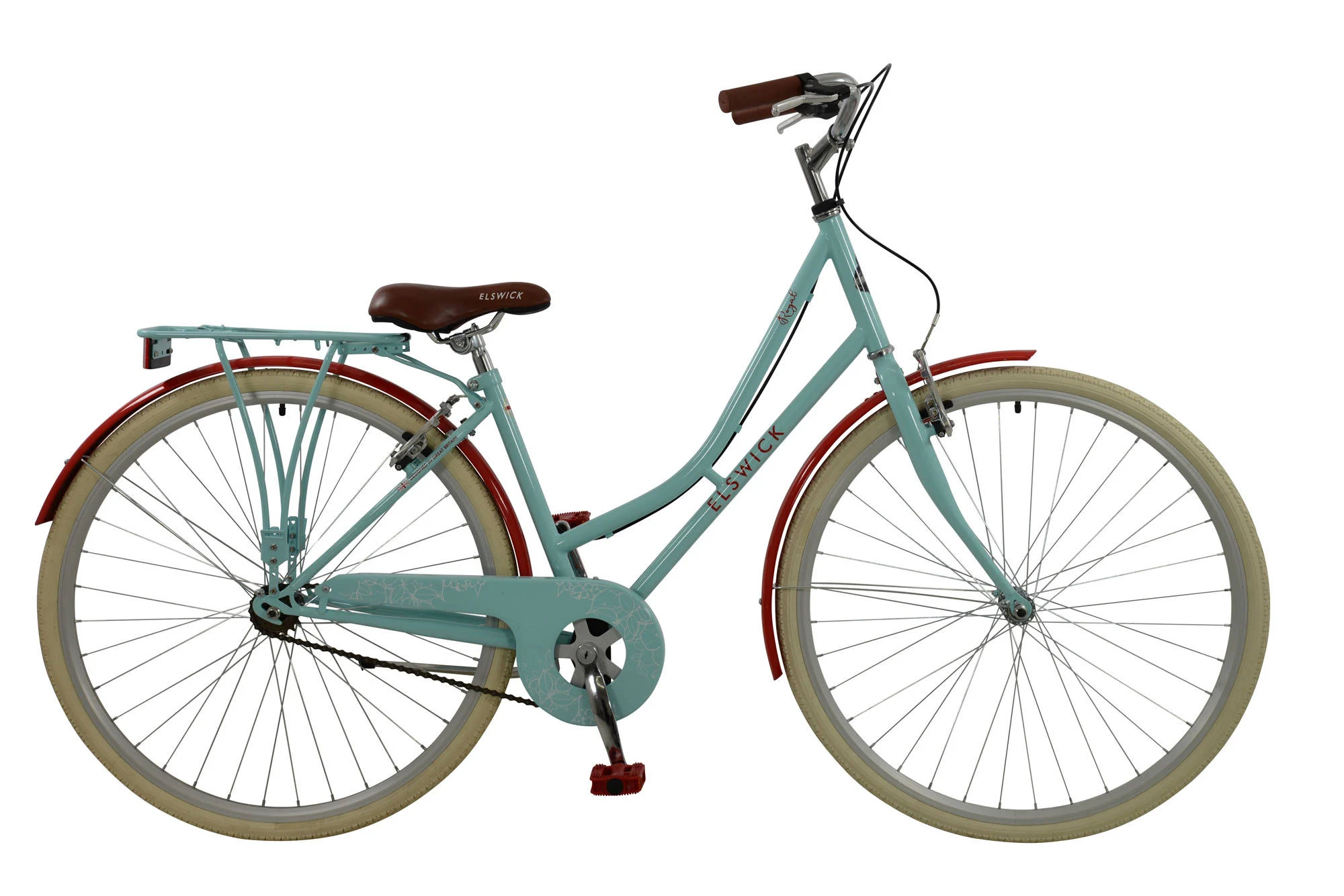 Elswick Royal Ladies Traditional Hybrid Comfort Heritage Bike 700c