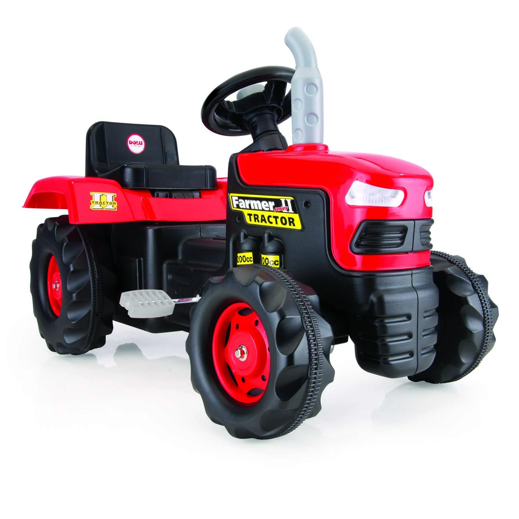 Dolu Kids Tractor Pedal Operated Ride On Truck, Red – 3 Years+
