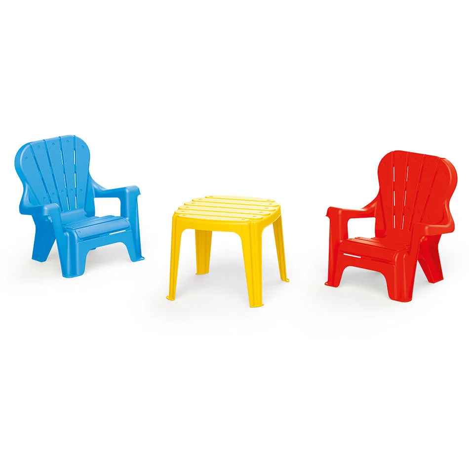 Dolu Toddlers Kids Multicolour Table And Chairs Set, 2 Years +