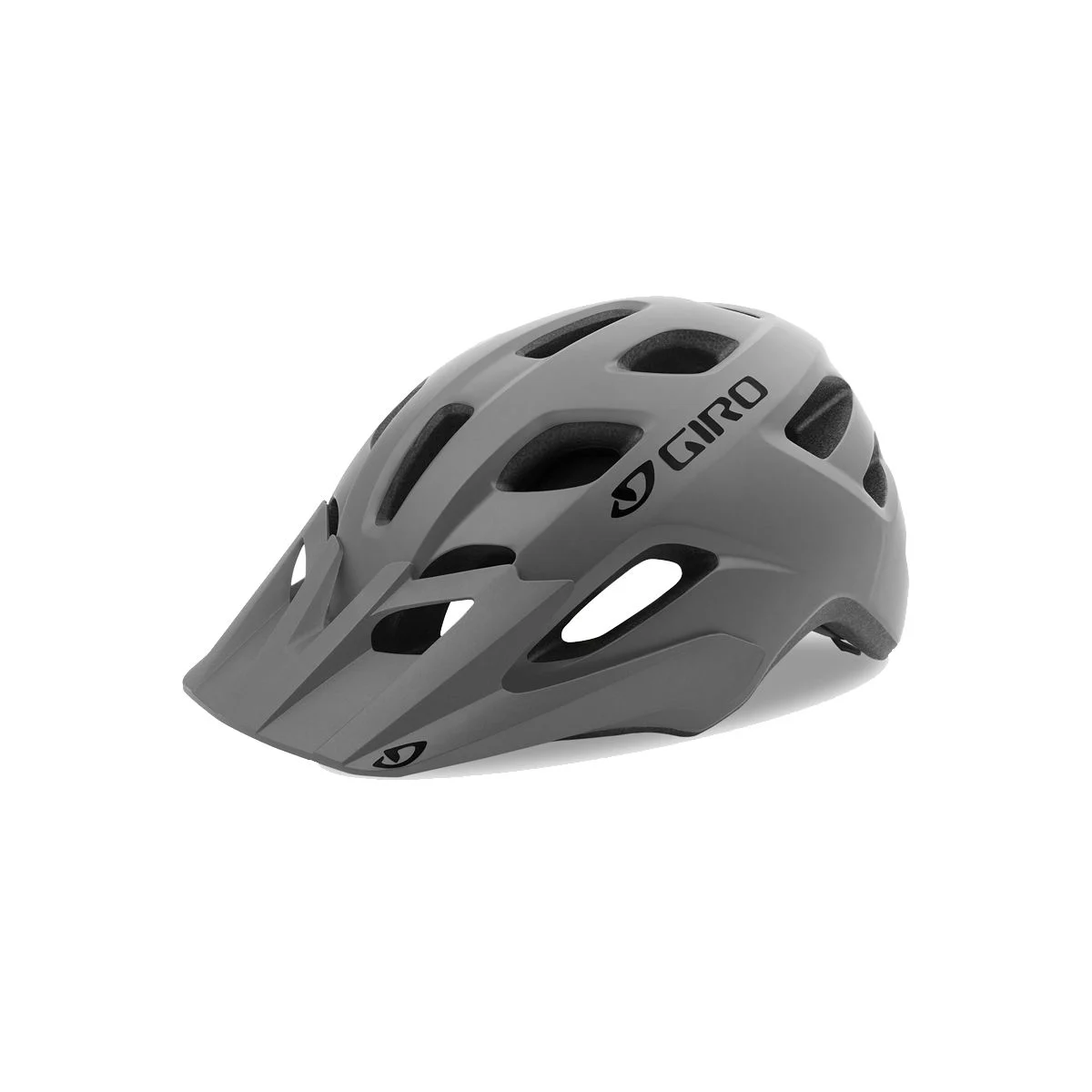 Giro Fixture Adult Mountain Bike Helmet 18 Vents – 54 to 61cm, Matt Grey
