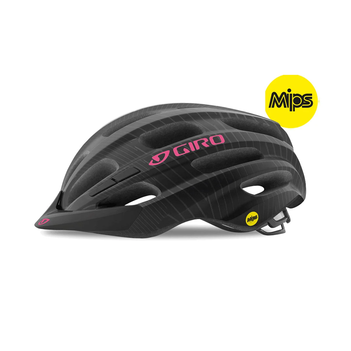Giro Vasona Mips Ladies Bike Helmet 22 Vents – 50 to 57cm, Matt Black