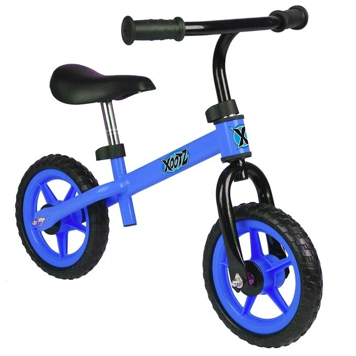 Xootz 2018 Boys Toddler Kids Training Balance Bike – 10″ EVA Wheels, Blue