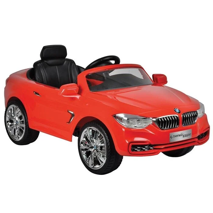 Toyrific BMW 4 Series Kids Electric Ride On Car, Red – 6 Volts