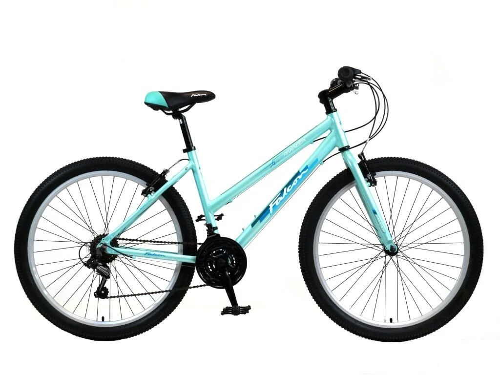 Falcon Paradox Ladies Trapeze Style Rigid Mountain Bike 17″ Frame – Mint