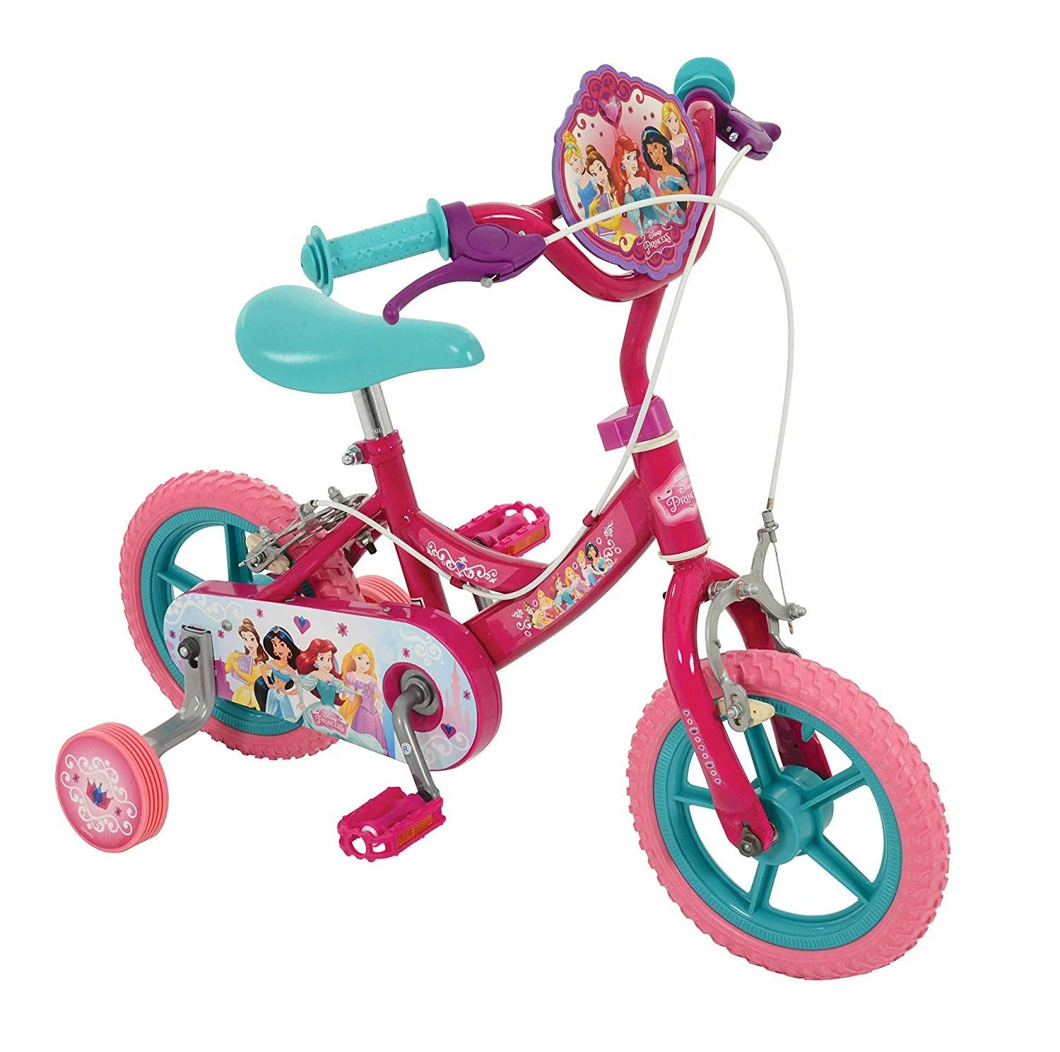 Disney Princess My First Bike 12″ Girls Bicycle w/ Stabilisers – Pink