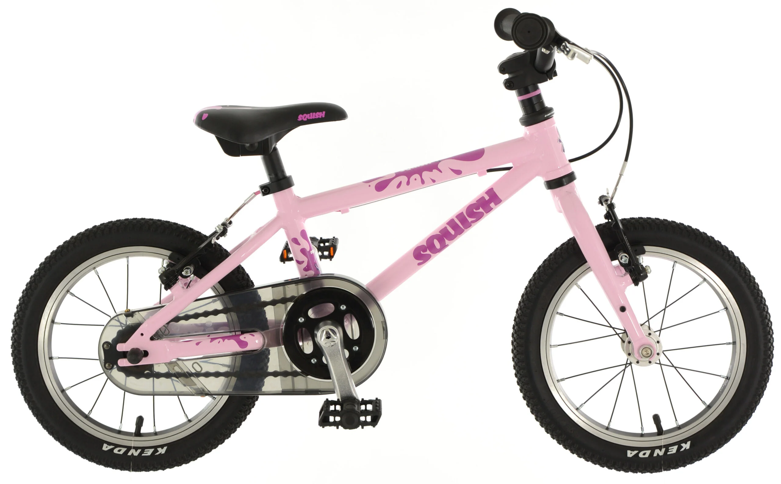 Squish Alloy Kids Bike 8″ Frame 14″ Wheel – Pink