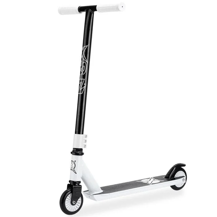 Xootz Junior Kids Alloy In-Line Stunt Scooter – Invert White