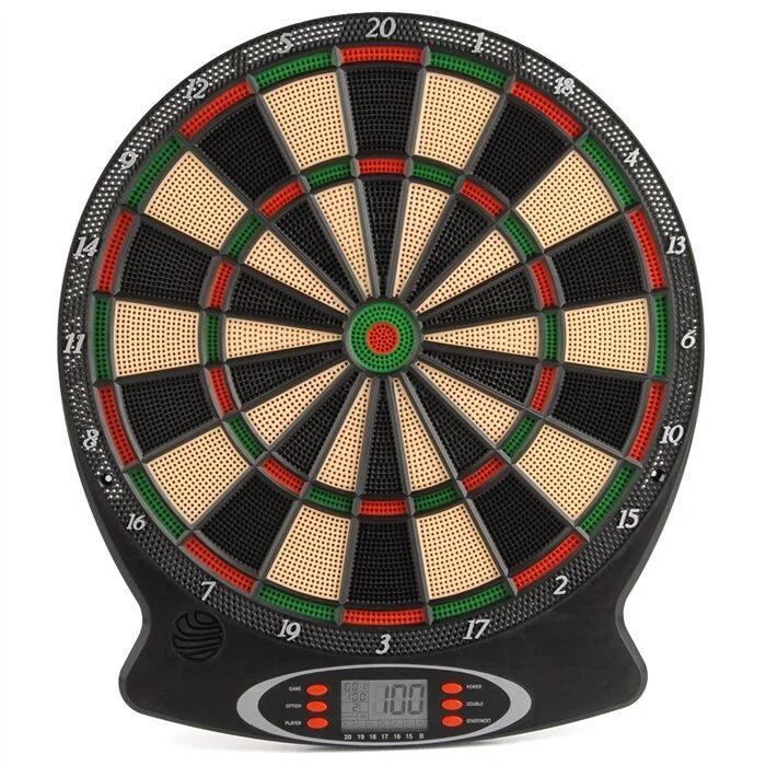 Toyrific Battery Operated Junior Kids Electronic Dartboard with 6 Dart Pins