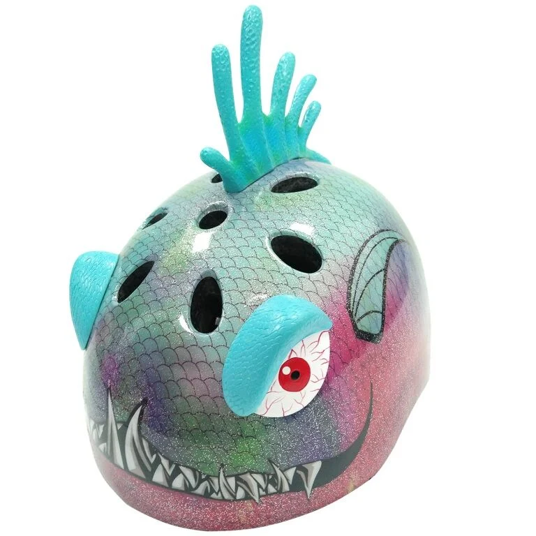 TuffNutZ ‘Hungry Piranha’ Kids Character Safety Helmet
