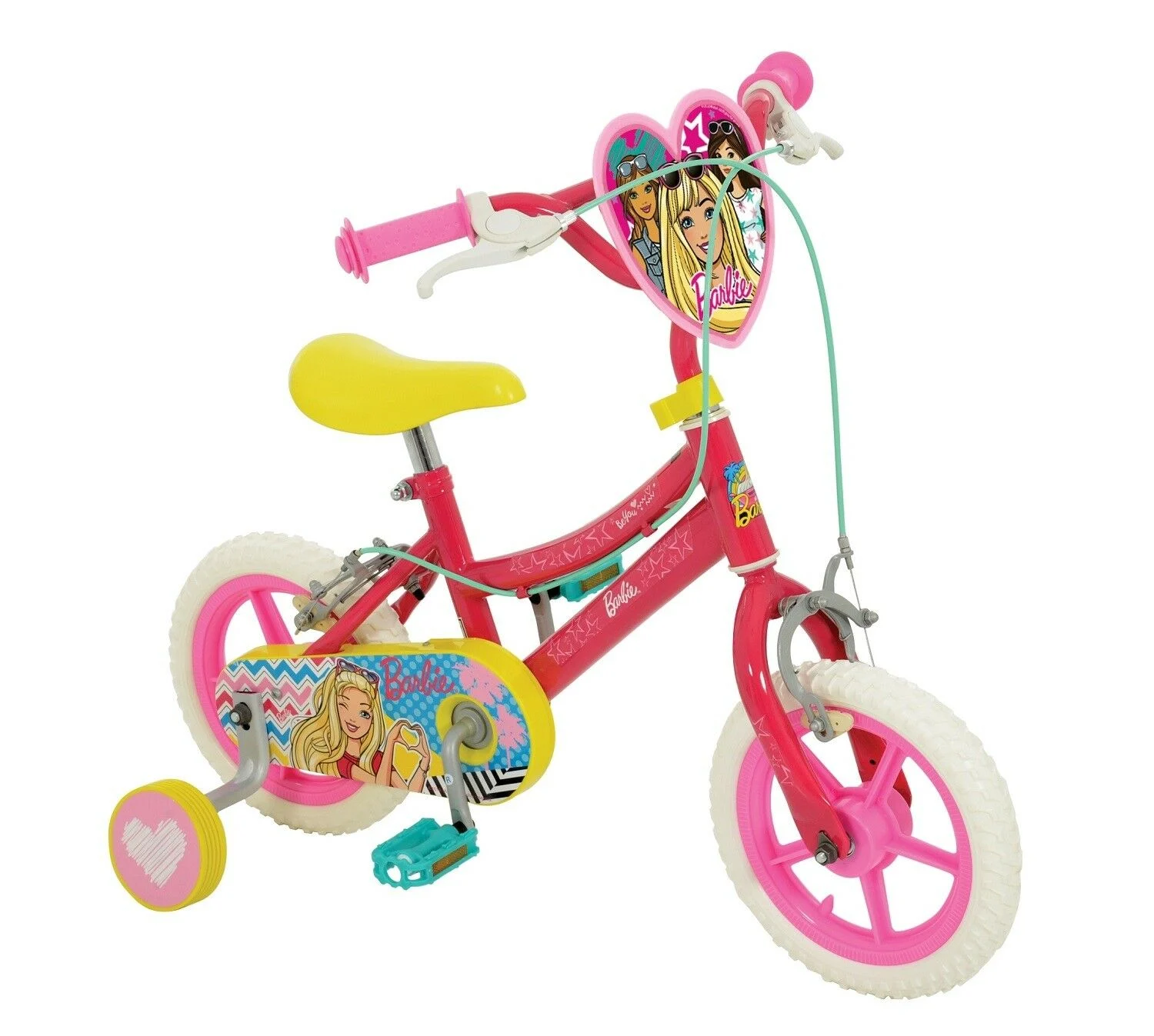 Barbie 12″ Kids Bike Single Speed – Pink