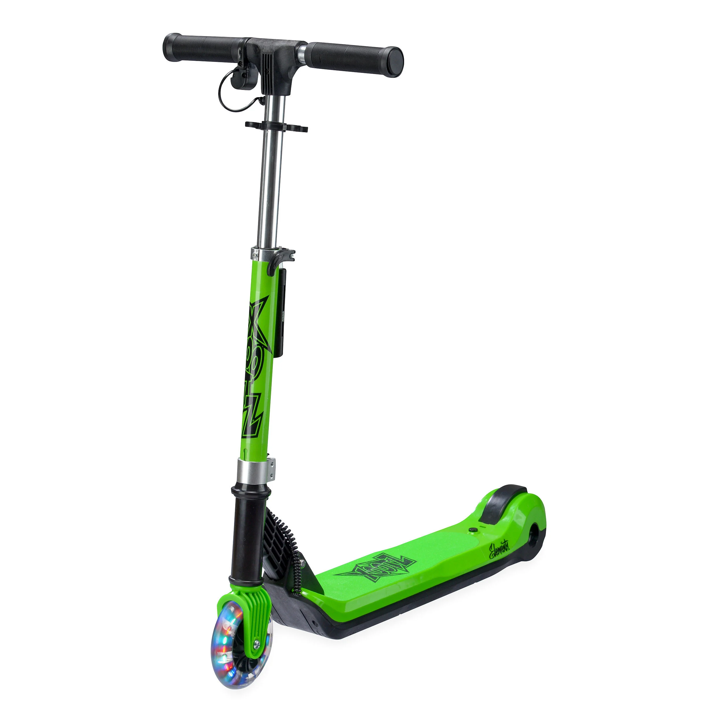 Xootz Element Junior Folding Electric Scooter Ride On, 12V – Green