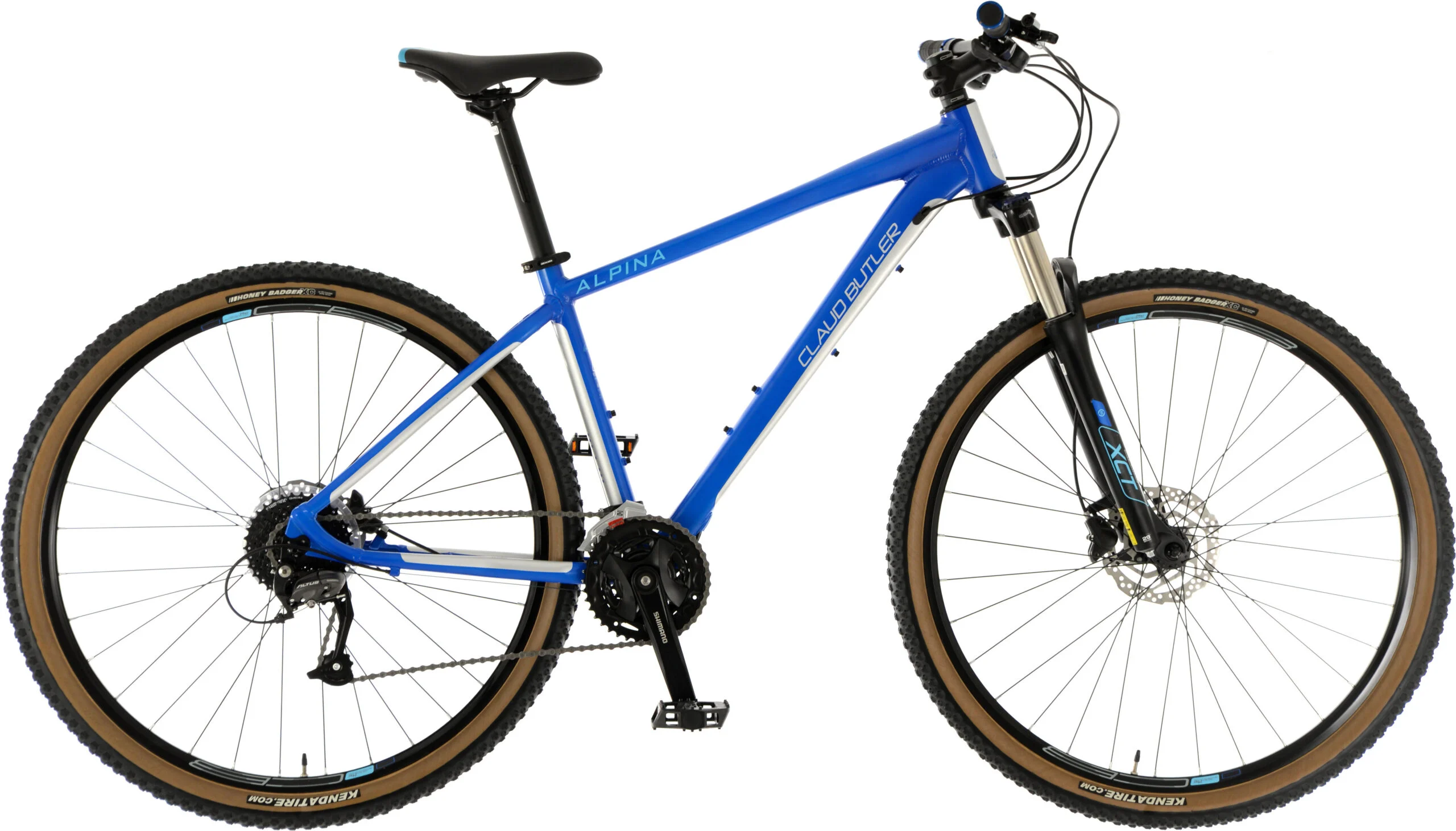 Claud Butler Alpina 29″ Mens Alloy Mountain Bike, 27 Speed – Blue
