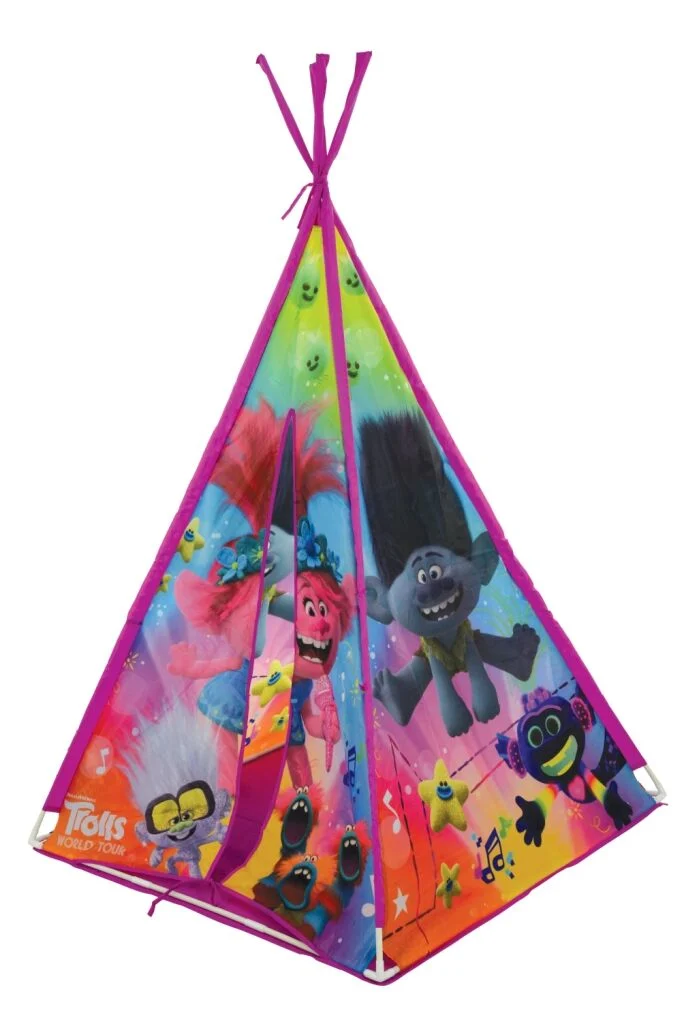 Trolls 2 World Tour Kids Teepee Tent Den