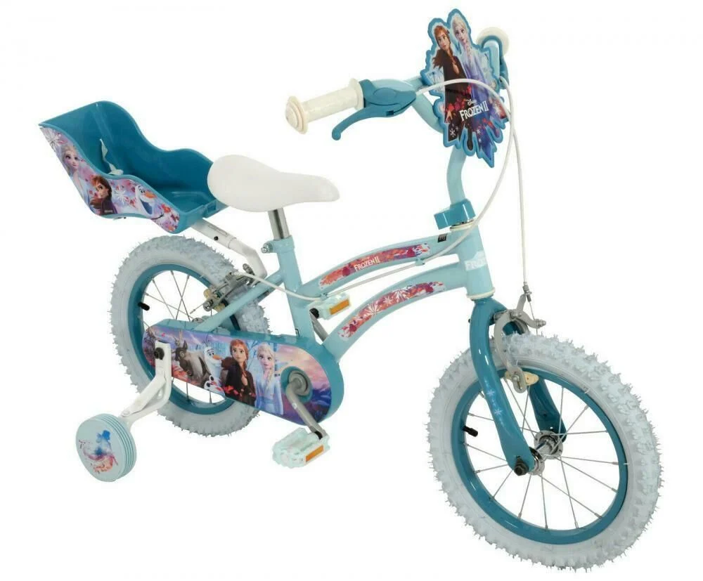 MV Disney Frozen 2 My First 14″ Bike – Ice Blue/White