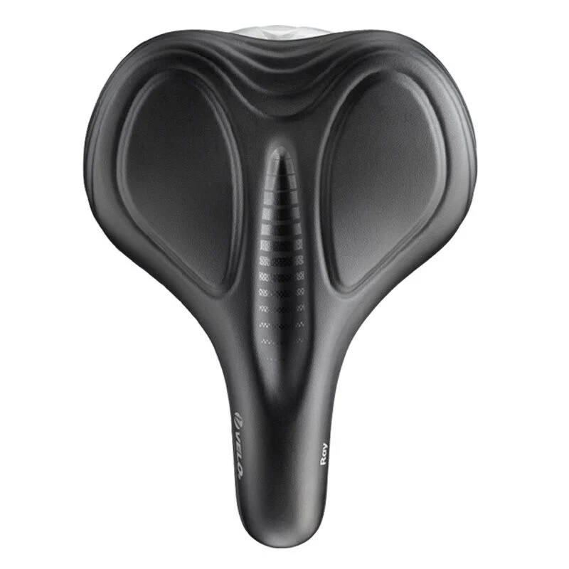 Velo Voam Ray Foam Gel Comfort Bike Saddle, Black – 256 x 191mm