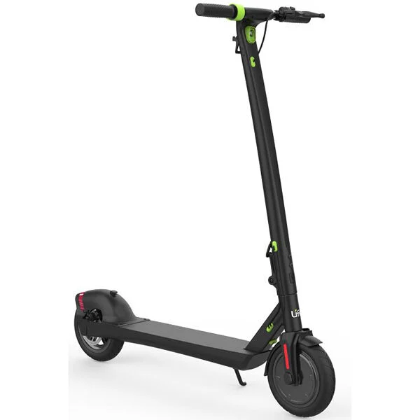 Li-Fe 250 Air PRO Adult Folding Electric Scooter, 250w, 7.5Ah 36v Battery – Black/Green
