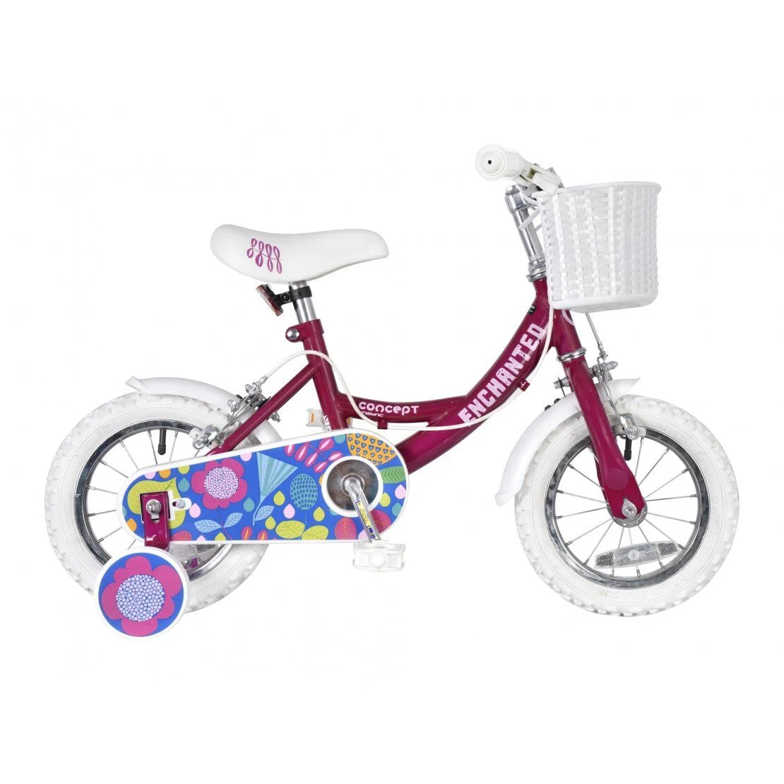 Concept Enchanted Girls Bike, 12″ Wheel – Pink