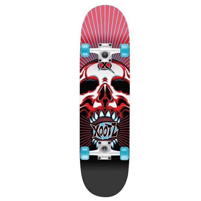 Xootz DOUBLEKICK -SKULL -31″ Skateboard
