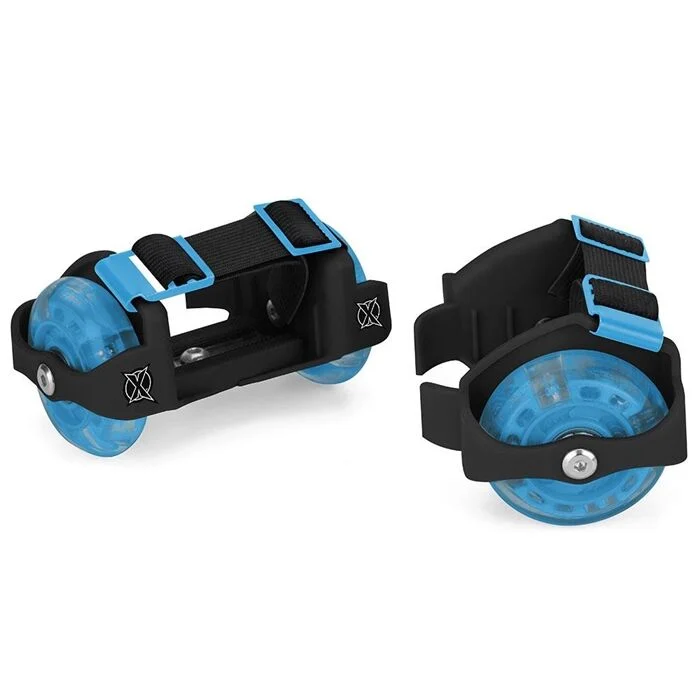 Xootz Heel Wheel Roller Skates, Attachable Shoe Trainer Wheels for Kids