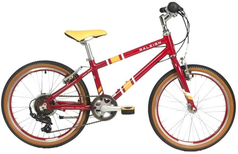 Raleigh POP 20 inch Kids Bike in Plum