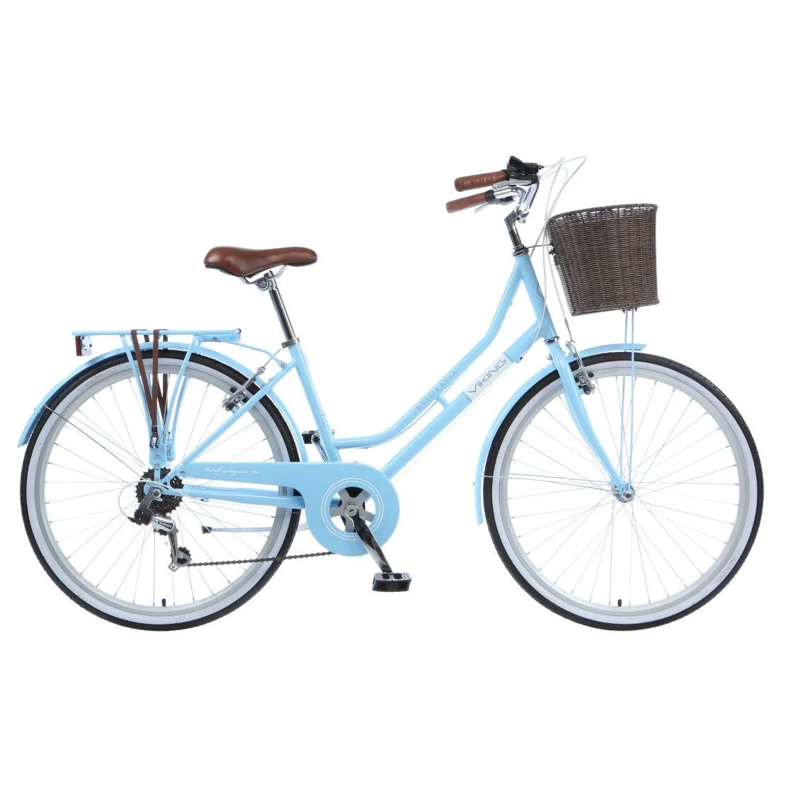 Viking Belgravia Ladies Traditional 26″ Wheel 6 Speed Bike 16″ Blue