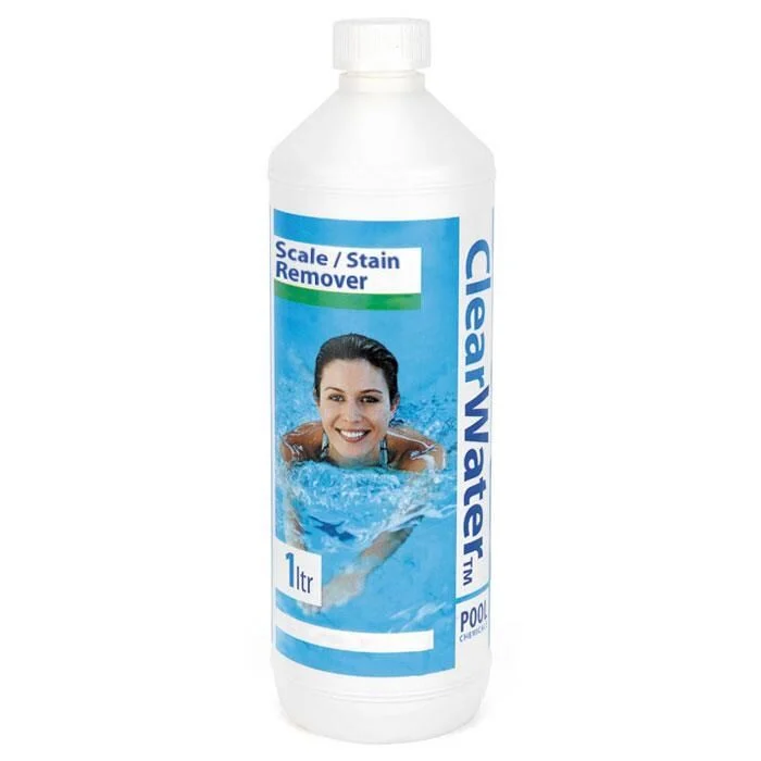 Clearwater Swimming Pool and Spa Stain/Scale Remover – 1 Litre