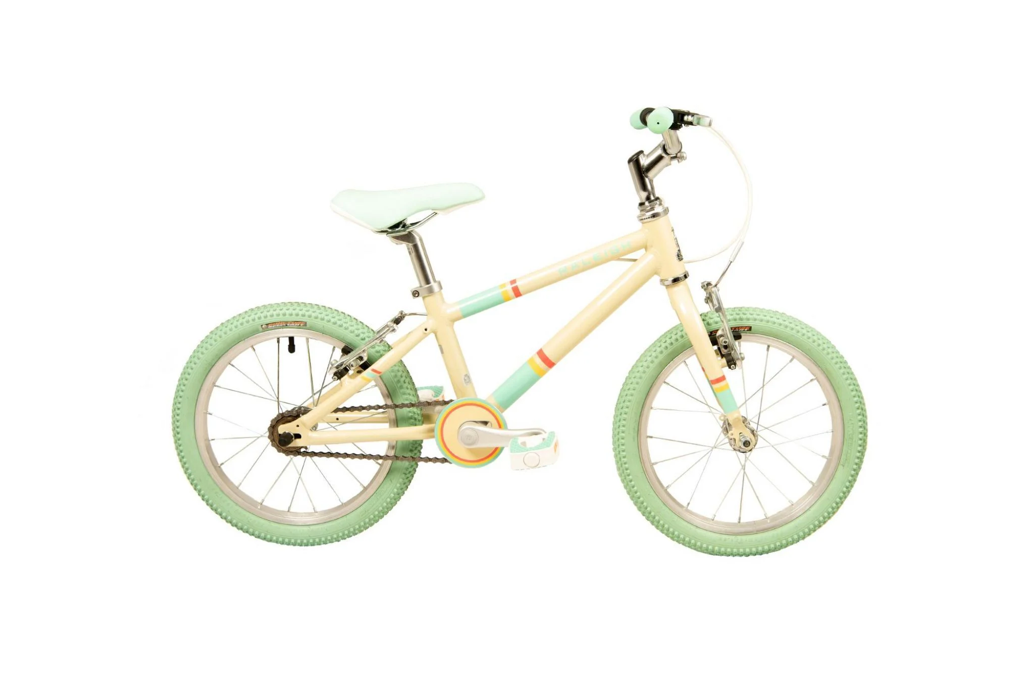 Raleigh Pop 16 Kids Rigid Bicycle – Cream