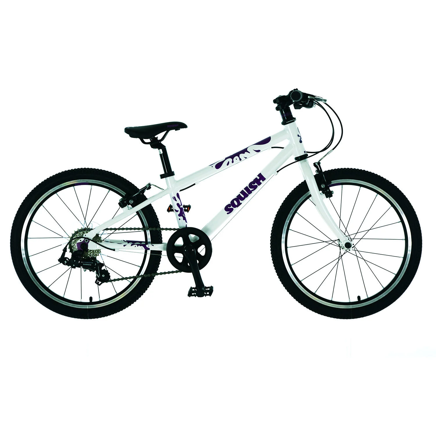 Squish Unisex Junior Rigid Bike 20″ Wheel 10″ Frame – White