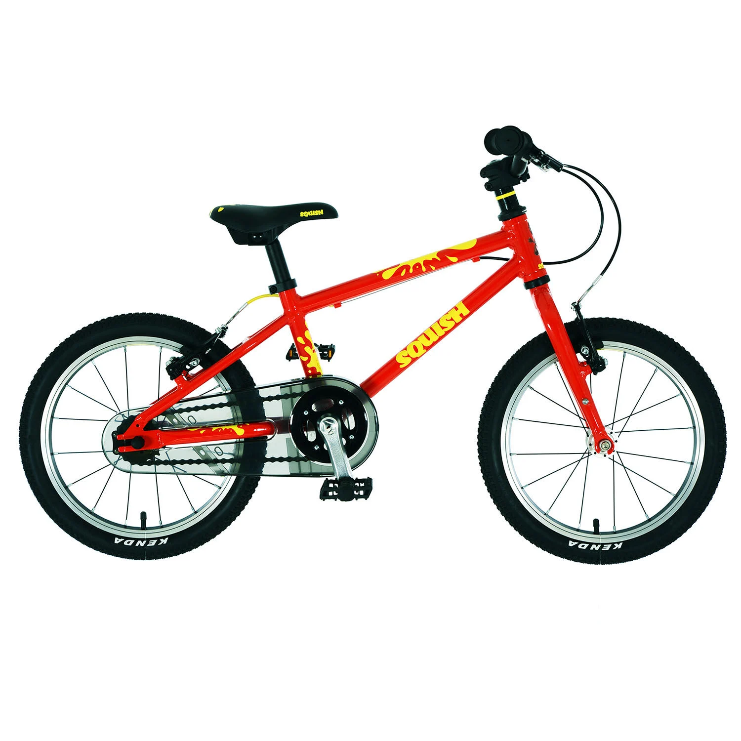 Squish Unisex Kids Junior Bike 16″ Wheel 9″ Frame – Red
