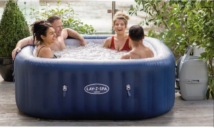 Lay-Z-Spa 71″ x 71″ x 28″/1.80m x 1.80m x 71cm Hawaii AirJet