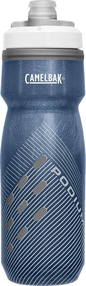 Camelbak Podium Chill Water Bottle 620ml 21oz Navy Perforated