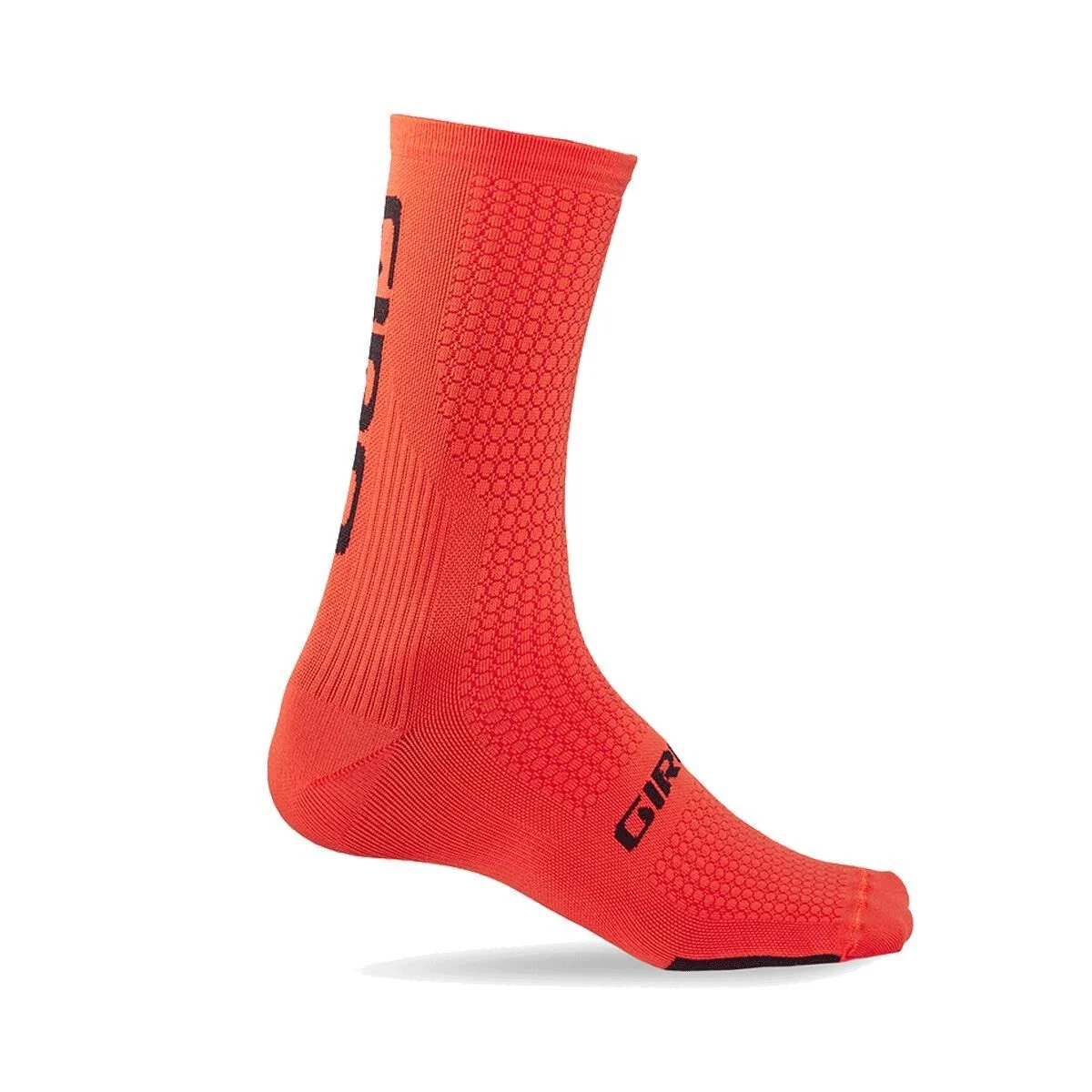 Giro Hrc Team Cycling Sock Vermillion/Black