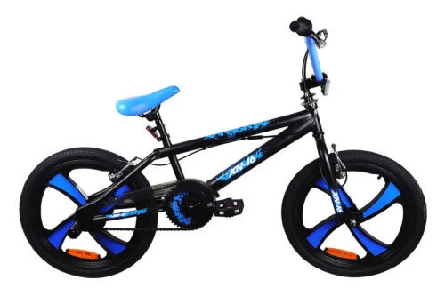 XN-16-20 BMX Unisex Freestyle Bike 20″ Wheel – Black/Blue