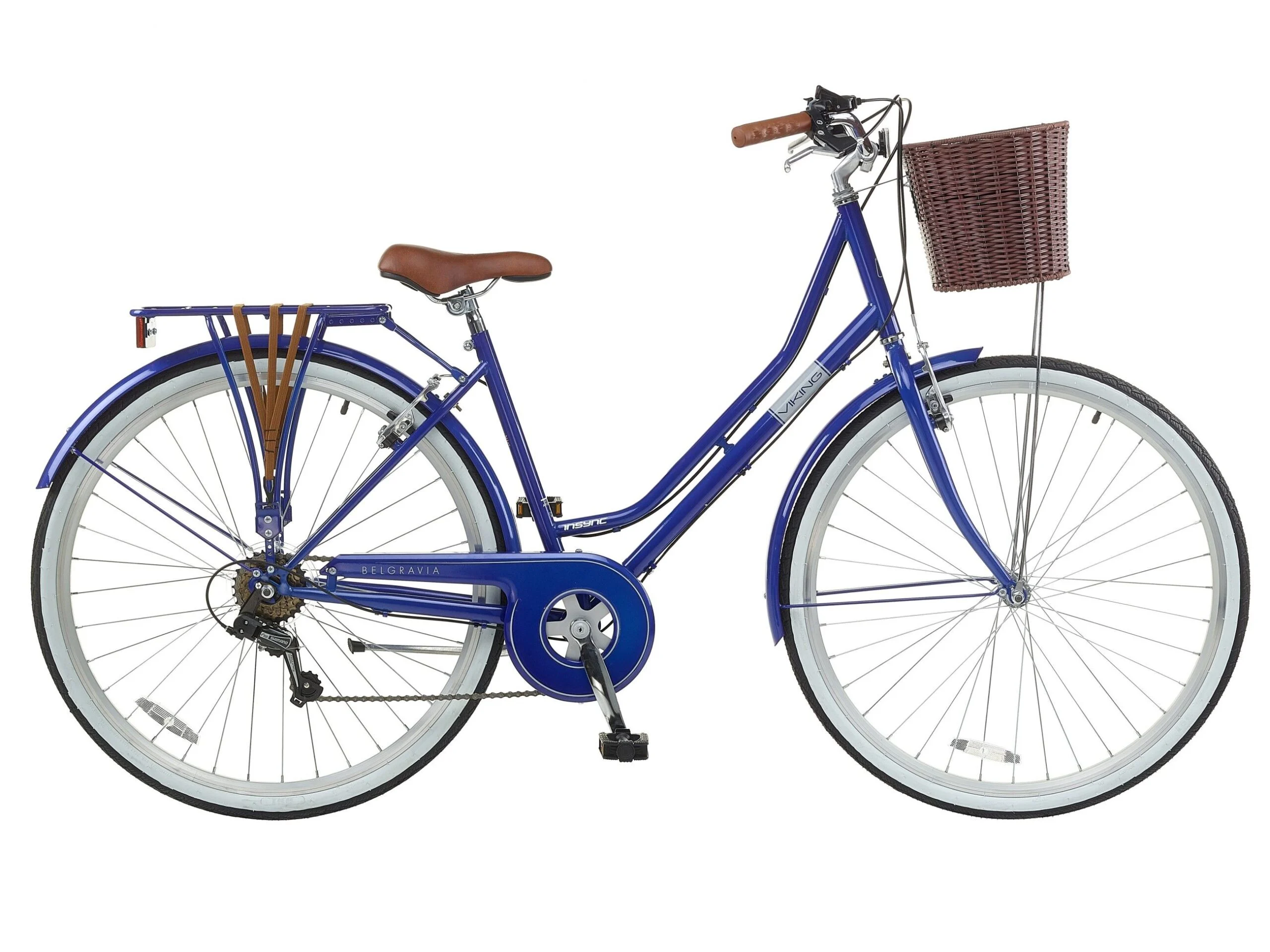 Viking Belgravia Ladies Traditional Heritage Bicycle, 700c Wheel – Royal Blue