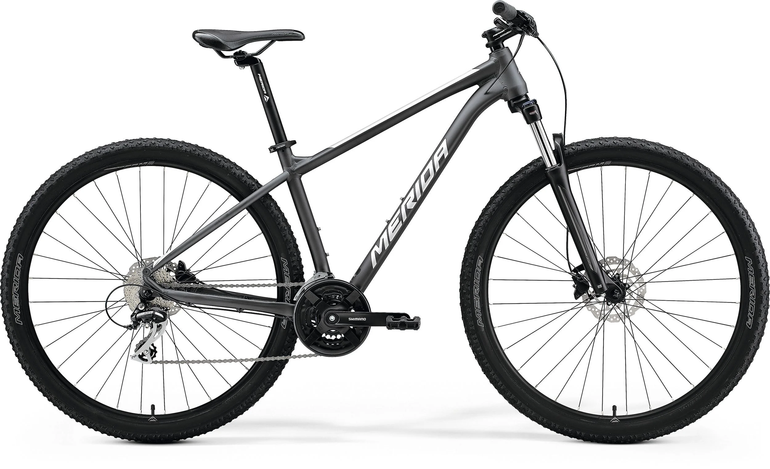 Merida Big Seven 20 Hardtail Mountain Bike 2022, 27.5″ Wheel – Satin Grey