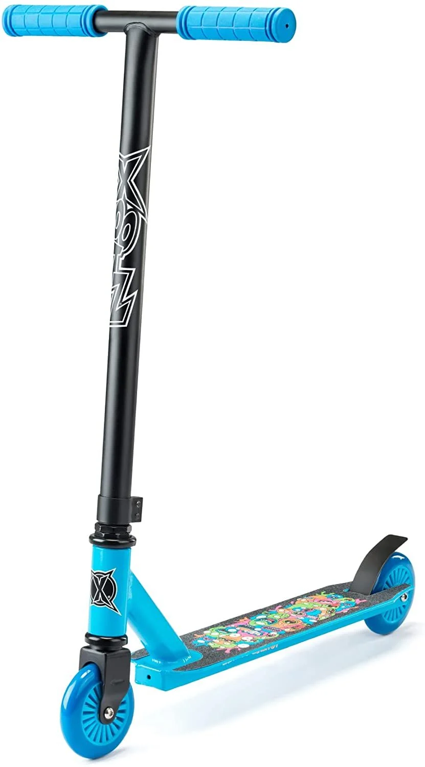 Xootz Monster Mash Up Kids Stunt Scooter – Blue/Black