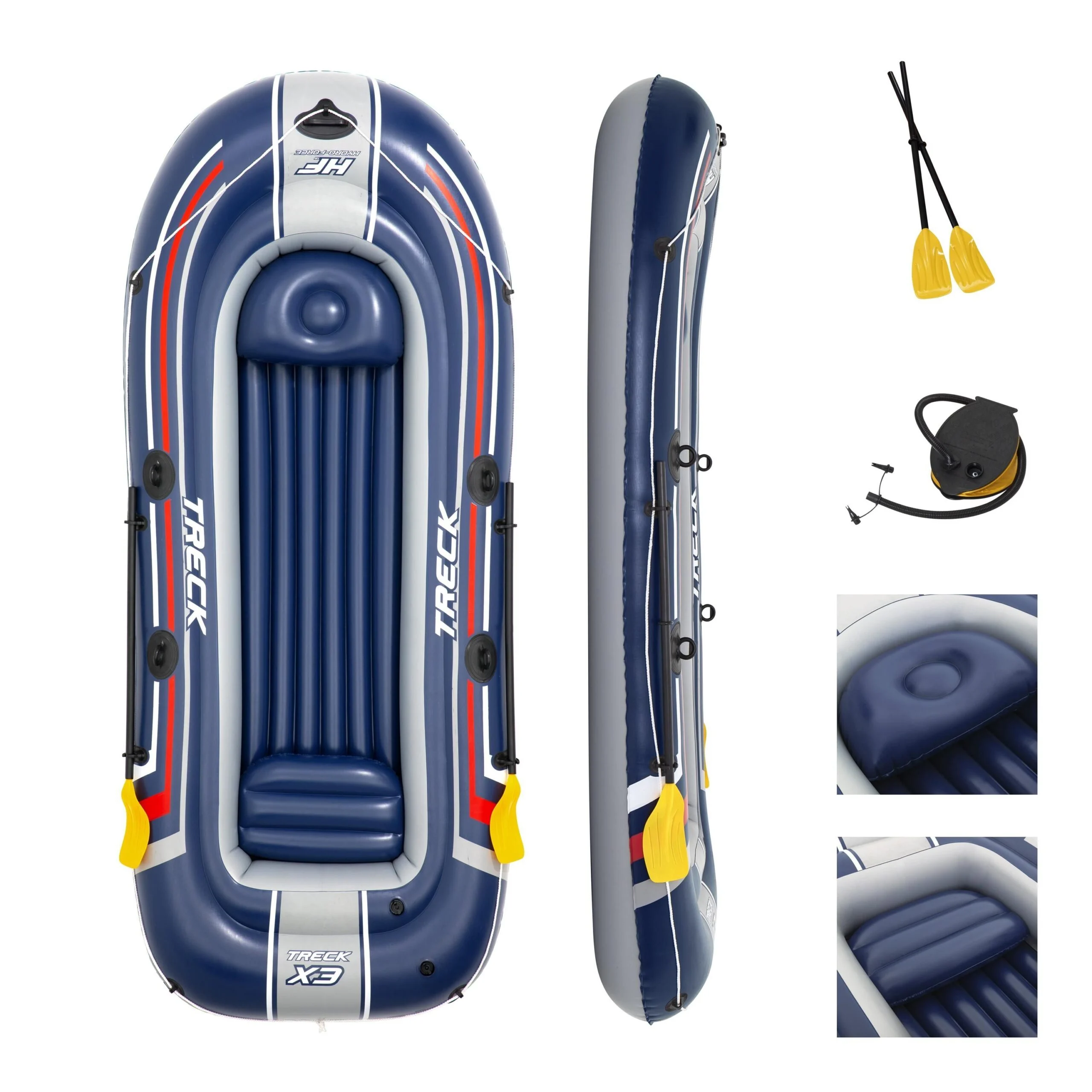 Bestway Hydro-Force Treck X3 Inflatable Raft Set