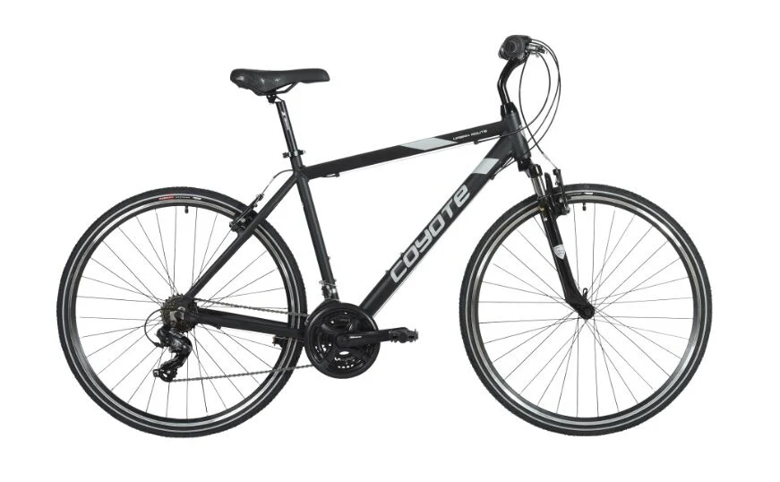 Coyote Urban Route 18 Speed FS 700C Gents – Black