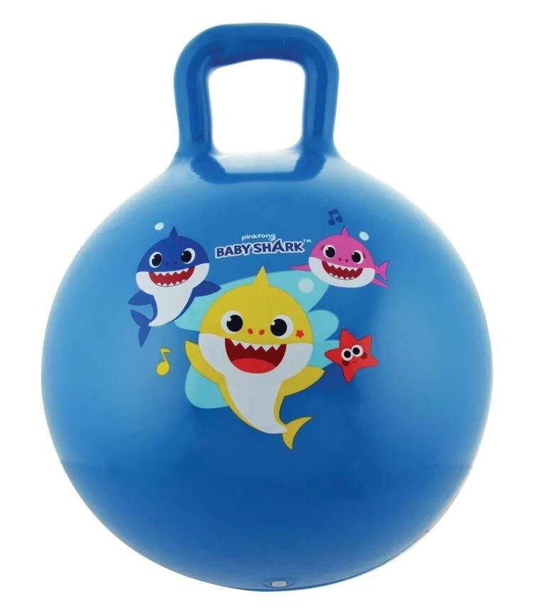 Baby Shark Inflatable Hopper – Blue