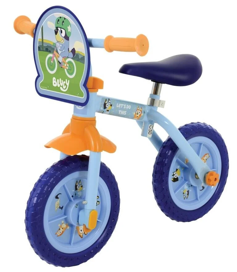 Bluey 2 in 1 10″ Training Bike
