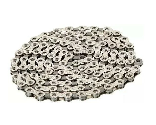KMC X10-93 10 Speed Bicycle Chain – Silver Nickel