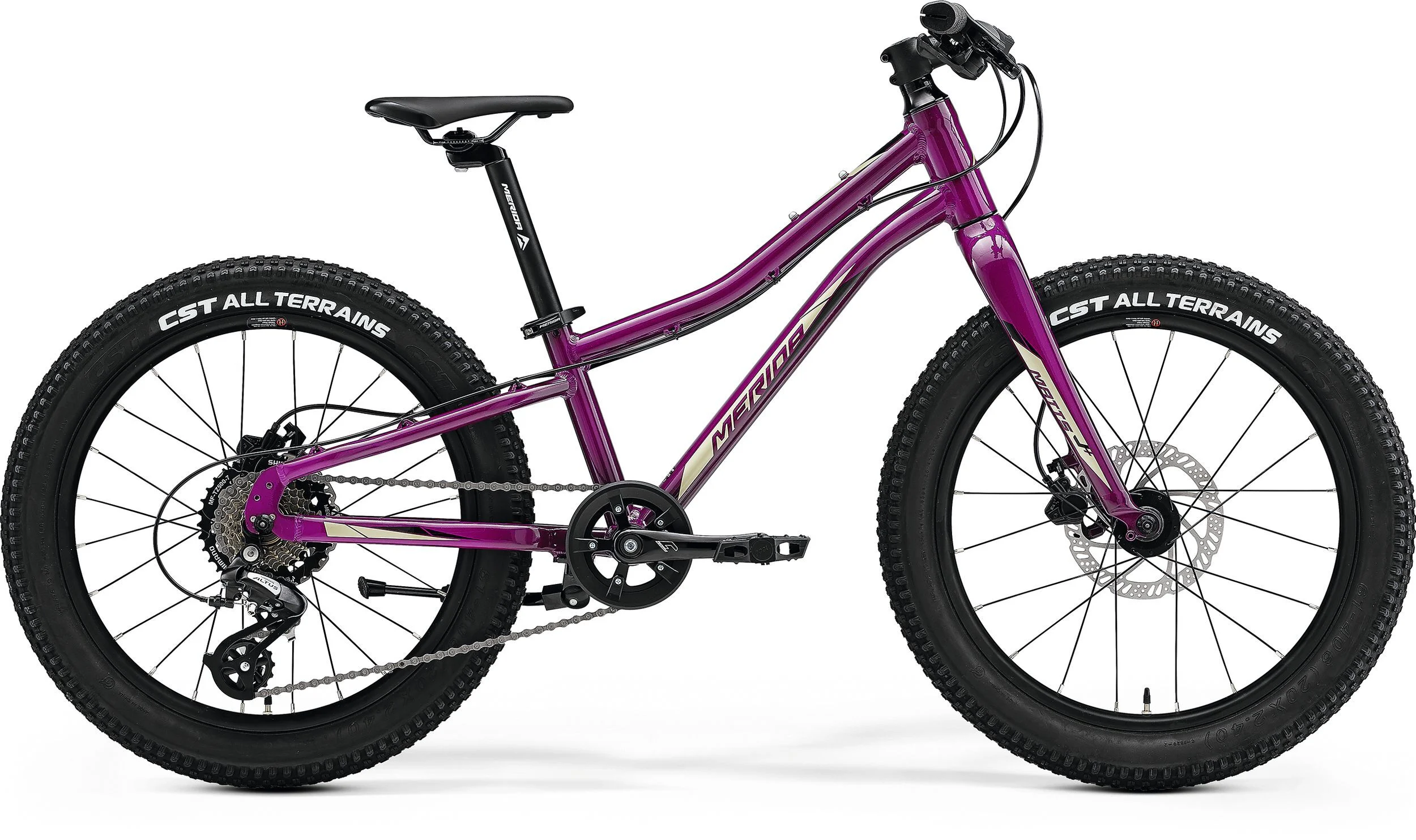 Merida Matts Jr. 20 Plus Junior Mountain Bike 2022, 20″ Wheel – Gloss Purple