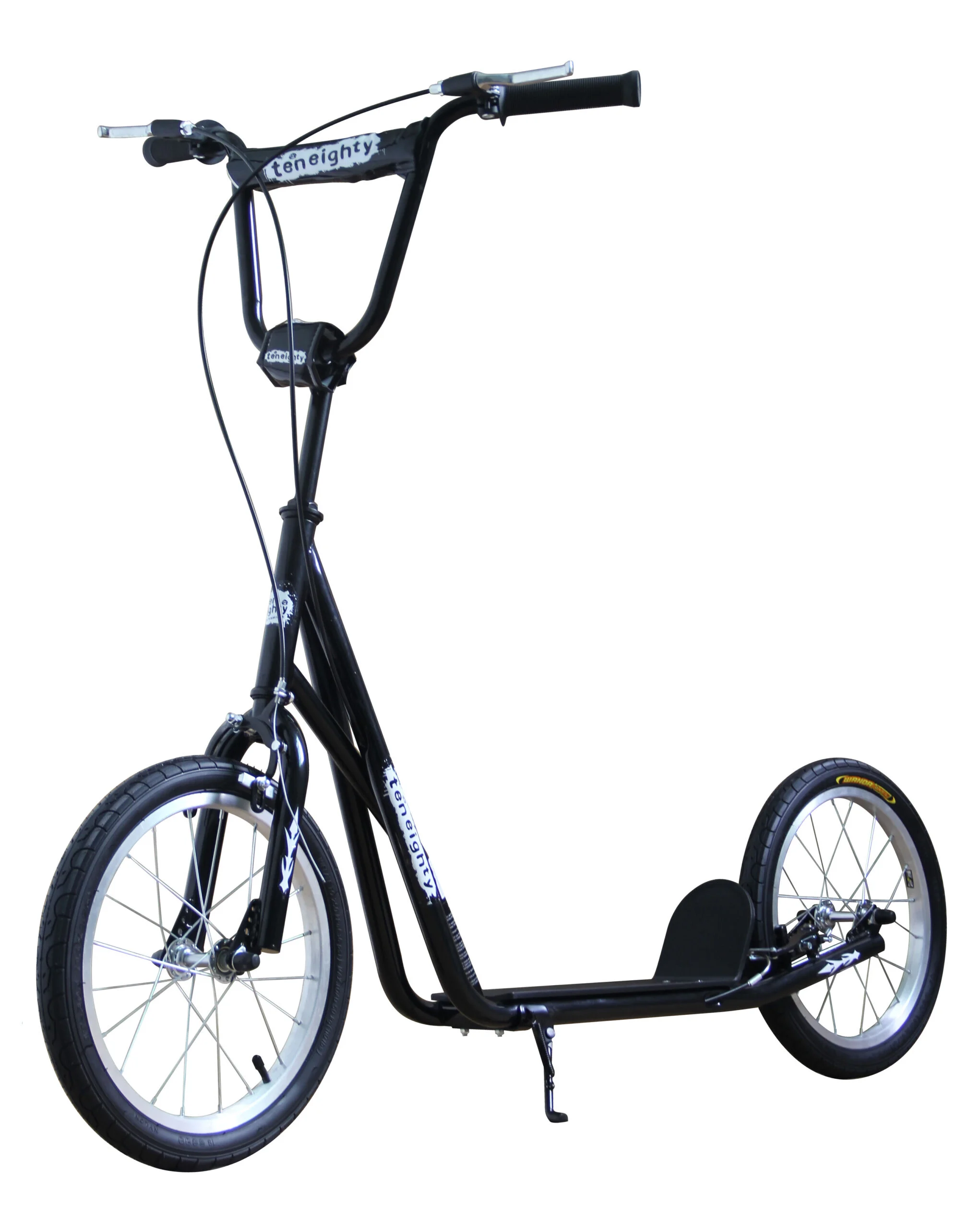 1080 BMX Style Commuter Scooter, 16″ Wheel – Black