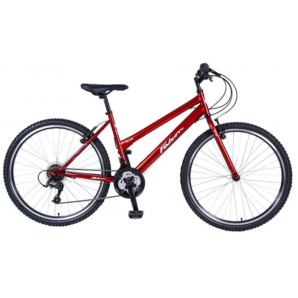 Falcon XC26 MTB Low Step 26″ Wheel 17″ Frame – Red