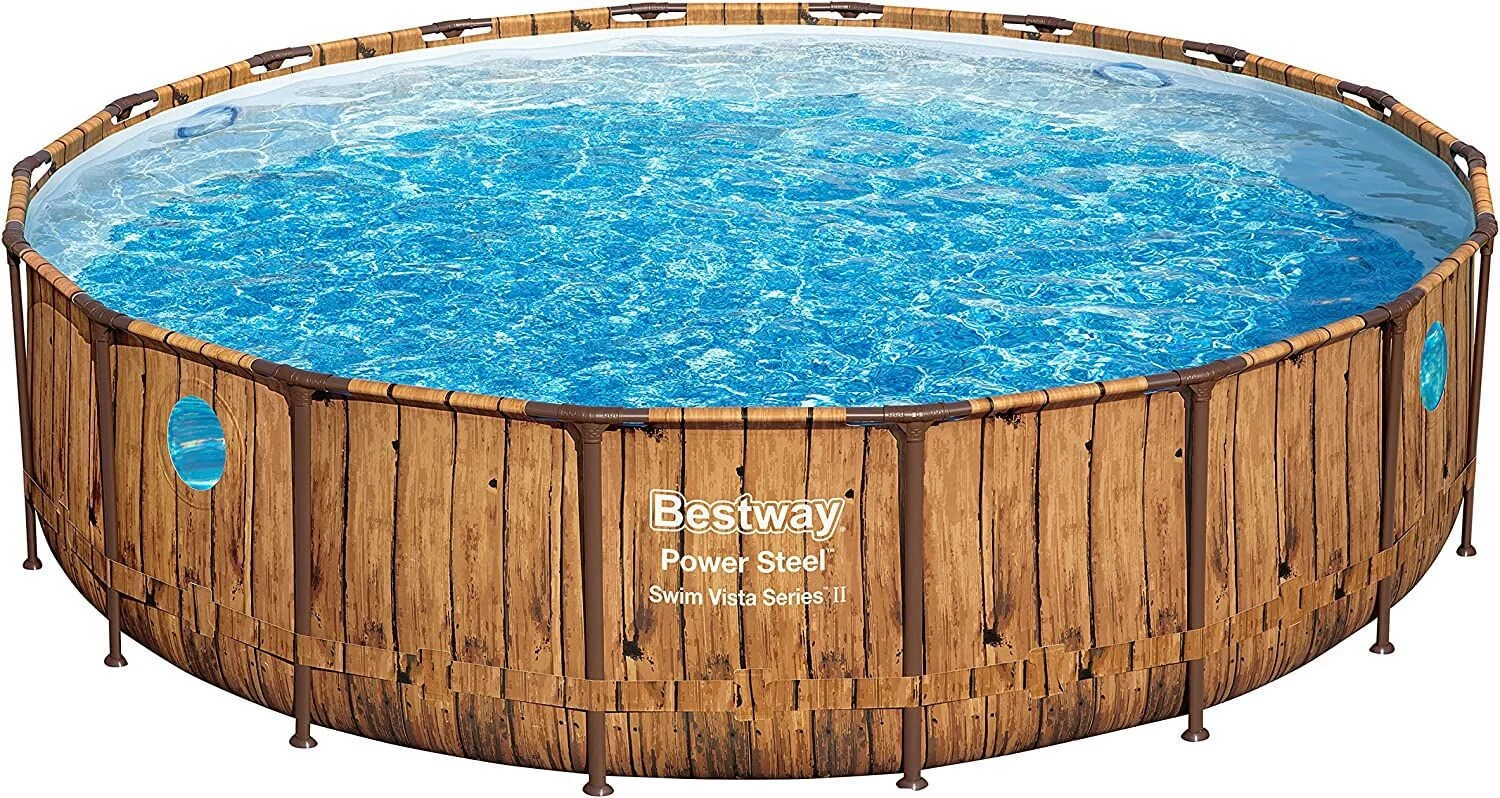 Bestway Power Steel 18′ x 48″ Swim Vista Series Pool Set