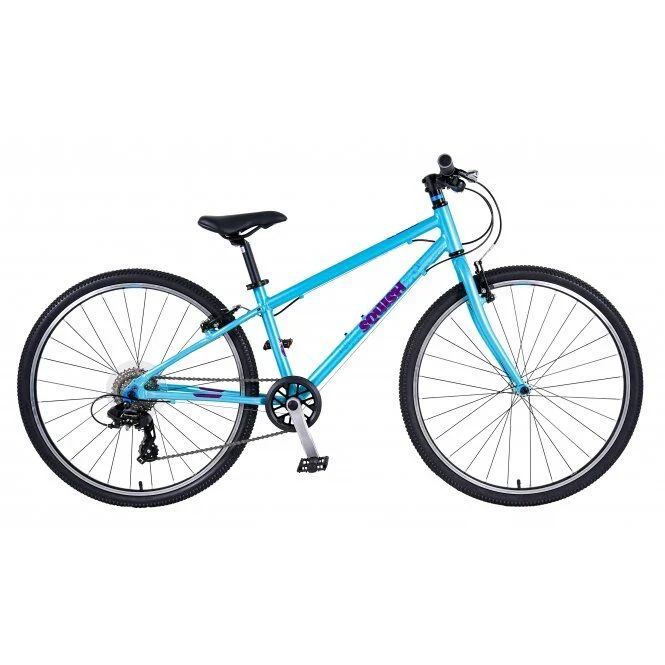 Squish Junior Mountain Bike – 26″ Wheel – 15″ Lightweight Alloy Frame – Aqua